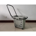 Best price plastic shopping basket with fashion design